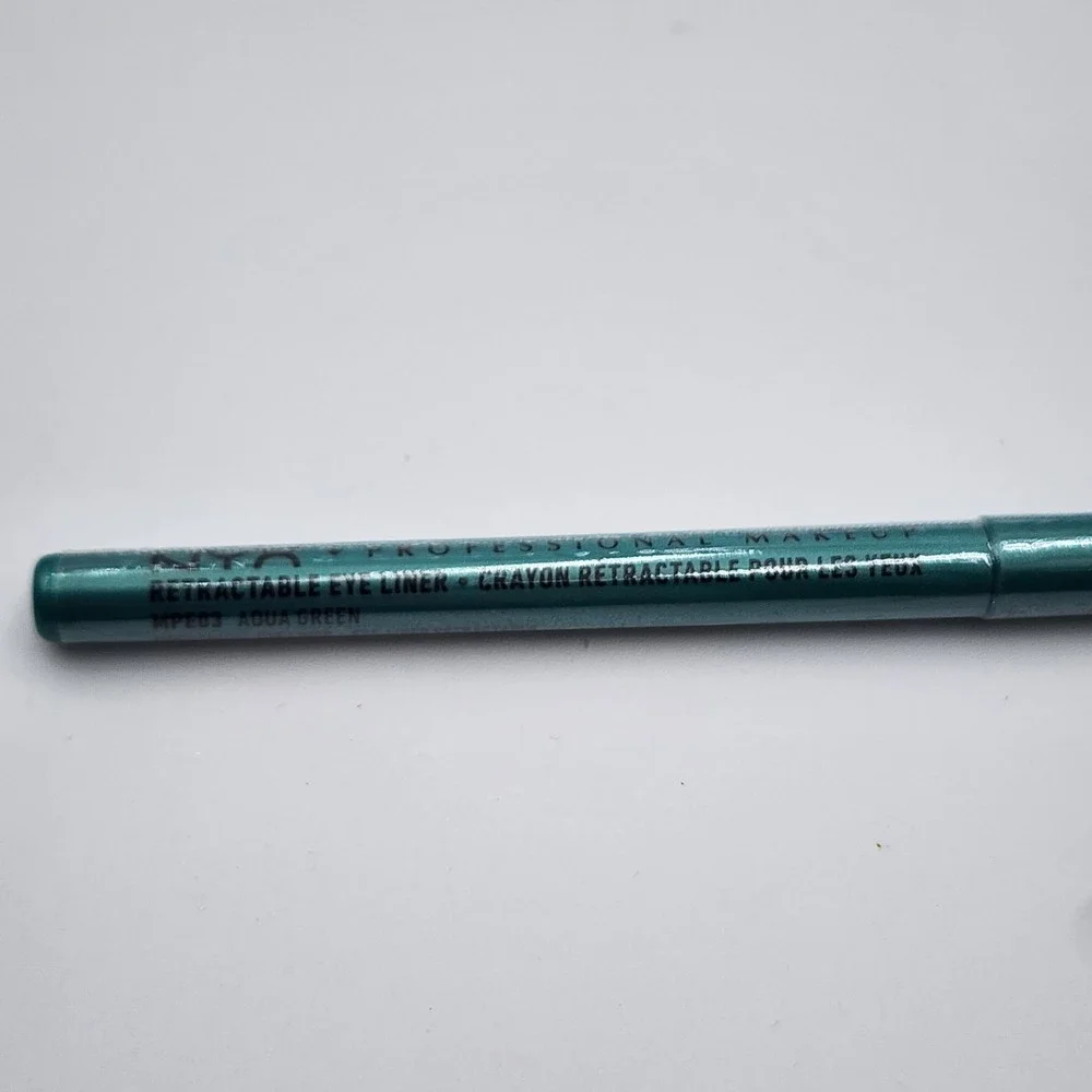 NYX Retractable Mechanical Eye Liner Pencil Aqua Green MPE03 New Sealed Quirky